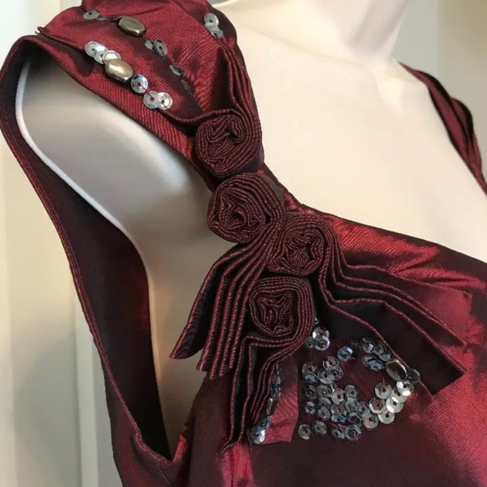 Dress Barn Collection Gorgeous Red Dress Size 6